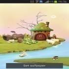 Outre le fond d'écran animé Feuilles d'automne  pour Android téléchargez l'apk gratuit de screensaver Maison de conte .