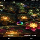 Outre le fond d'écran animé L`espace gyroscopique 3D  pour Android téléchargez l'apk gratuit de screensaver Fleurs fantastiques .