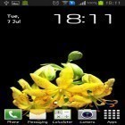 Outre le fond d'écran animé Aquarium HD pour Android téléchargez l'apk gratuit de screensaver Bouton de fleur.