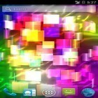 Outre le fond d'écran animé Photo cube 3D pour Android téléchargez l'apk gratuit de screensaver Couleur volante .