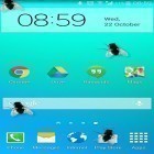 Outre le fond d'écran animé Fleurs tendres  pour Android téléchargez l'apk gratuit de screensaver Mouche dans votre portable.