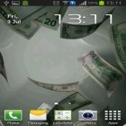 Outre le fond d'écran animé Galaxie  pour Android téléchargez l'apk gratuit de screensaver Dollars volants 3D.