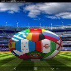 Outre le fond d'écran animé Le sapin de Noël 3D pour Android téléchargez l'apk gratuit de screensaver Football 3D.