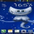 Téléchargez Chaton amusant de Noёl et son sourire sur Android et d'autres fonds d'écran animés gratuits pour HTC One XL.