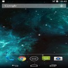 Outre le fond d'écran animé Fond d'écran avec la montre pour Android téléchargez l'apk gratuit de screensaver Galaxie nuageuse .