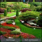 Outre le fond d'écran animé Profil aimable  pour Android téléchargez l'apk gratuit de screensaver Jardin .
