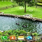 Outre le fond d'écran animé Eté pour Android téléchargez l'apk gratuit de screensaver Jardin.