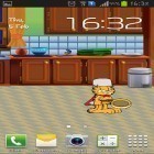 Outre le fond d'écran animé Tigre blanc  pour Android téléchargez l'apk gratuit de screensaver Défense de Garfiled .
