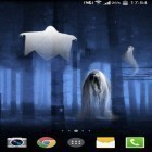 Outre le fond d'écran animé Fleurs de néon  pour Android téléchargez l'apk gratuit de screensaver Le fantôme  .