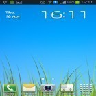 Outre le fond d'écran animé 1031 fleurs  pour Android téléchargez l'apk gratuit de screensaver Herbe.