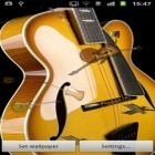 Outre le fond d'écran animé Paysage  pour Android téléchargez l'apk gratuit de screensaver Guitar.