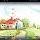 Outre le fond d'écran animé Chute de neige d'hiver  pour Android téléchargez l'apk gratuit de screensaver Peinture à la main.