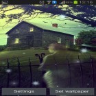 Outre le fond d'écran animé La belle Terre  pour Android téléchargez l'apk gratuit de screensaver Maison avec les fantômes.