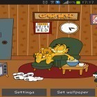 Outre le fond d'écran animé Chute d'étoiles 2 3D  pour Android téléchargez l'apk gratuit de screensaver Maison aimable: Garfield.