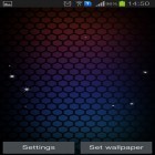 Outre le fond d'écran animé Cube fantastique: Flore pour Android téléchargez l'apk gratuit de screensaver Alvéoles .