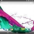 Outre le fond d'écran animé Rides dynamiques  pour Android téléchargez l'apk gratuit de screensaver Encre .