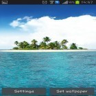 Outre le fond d'écran animé Waterize pour Android téléchargez l'apk gratuit de screensaver Ile 3D.