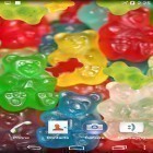Outre le fond d'écran animé Un chien lèche l`écran  pour Android téléchargez l'apk gratuit de screensaver Gelée et bonbons .