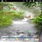 Outre le fond d'écran animé Ma maison en rondins de bois pour Android téléchargez l'apk gratuit de screensaver Jungle.