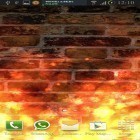 Outre le fond d'écran animé Jardin oriental 3D pour Android téléchargez l'apk gratuit de screensaver La flamme .
