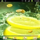 Outre le fond d'écran animé Matériel  pour Android téléchargez l'apk gratuit de screensaver Citron.