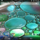Outre le fond d'écran animé Papillons abstraits  pour Android téléchargez l'apk gratuit de screensaver Liquide .