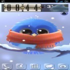 Outre le fond d'écran animé Chrono analogue 3D  pour Android téléchargez l'apk gratuit de screensaver Le petit moineau .