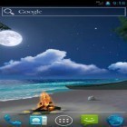 Outre le fond d'écran animé Feuilles tombantes pour Android téléchargez l'apk gratuit de screensaver L`île perdue 3D.
