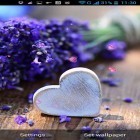 Outre le fond d'écran animé Nexus. Triangles.  pour Android téléchargez l'apk gratuit de screensaver Amour et fleurs .