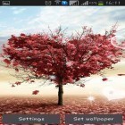 Outre le fond d'écran animé La cheminée romantique pour Android téléchargez l'apk gratuit de screensaver Arbre d'amour.