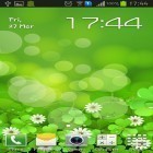 Outre le fond d'écran animé Pluie d'étoiles  pour Android téléchargez l'apk gratuit de screensaver Trèfle heureux.