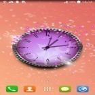 Outre le fond d'écran animé Papillon  pour Android téléchargez l'apk gratuit de screensaver Horloge magique .