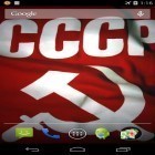 Outre le fond d'écran animé Loup  pour Android téléchargez l'apk gratuit de screensaver La magie du drapeau: URSS .