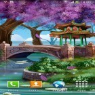 Outre le fond d'écran animé Le bois de bambou 3D  pour Android téléchargez l'apk gratuit de screensaver Jardin magique.
