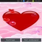 Outre le fond d'écran animé Fleurs roses  pour Android téléchargez l'apk gratuit de screensaver Coeur magique.