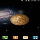 Outre le fond d'écran animé Croissant de lune: Rêve pour Android téléchargez l'apk gratuit de screensaver Mercure 3D.