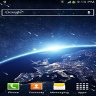 Outre le fond d'écran animé Satellite de la Terre pour Android téléchargez l'apk gratuit de screensaver Pluie de météorites .
