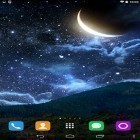 Outre le fond d'écran animé Sirène de police: Lumière et bruit pour Android téléchargez l'apk gratuit de screensaver Lunes et étoiles .