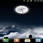 Outre le fond d'écran animé Nuages  pour Android téléchargez l'apk gratuit de screensaver Montre de lune.