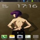 Outre le fond d'écran animé La cheminée romantique pour Android téléchargez l'apk gratuit de screensaver Motoko.