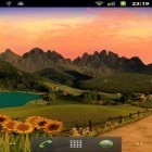 Outre le fond d'écran animé Autos de néon  pour Android téléchargez l'apk gratuit de screensaver Montagnes .