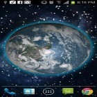 Outre le fond d'écran animé Fleurs de néon  pour Android téléchargez l'apk gratuit de screensaver Mouvement de la Terre 3D.