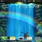 Outre le fond d'écran animé L`eau réelle  pour Android téléchargez l'apk gratuit de screensaver Cascade mythique.