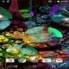 Outre le fond d'écran animé Silhouette du monde   pour Android téléchargez l'apk gratuit de screensaver Bulles de néon.