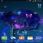 Outre le fond d'écran animé Forêt magique pour Android téléchargez l'apk gratuit de screensaver Papillons de néon.