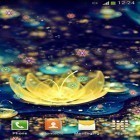 Outre le fond d'écran animé Bon anniversaire!  pour Android téléchargez l'apk gratuit de screensaver Fleurs de néon .