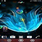 Outre le fond d'écran animé Petit poisson amusant  pour Android téléchargez l'apk gratuit de screensaver Fleurs de néon.