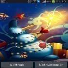 Outre le fond d'écran animé Ciel de nuit  pour Android téléchargez l'apk gratuit de screensaver La veille du Nouvel an.