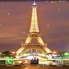 Outre le fond d'écran animé Toboggan de lune  pour Android téléchargez l'apk gratuit de screensaver Nuit à Paris .