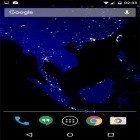 Outre le fond d'écran animé Rides d'eau  pour Android téléchargez l'apk gratuit de screensaver Planète de nuit .